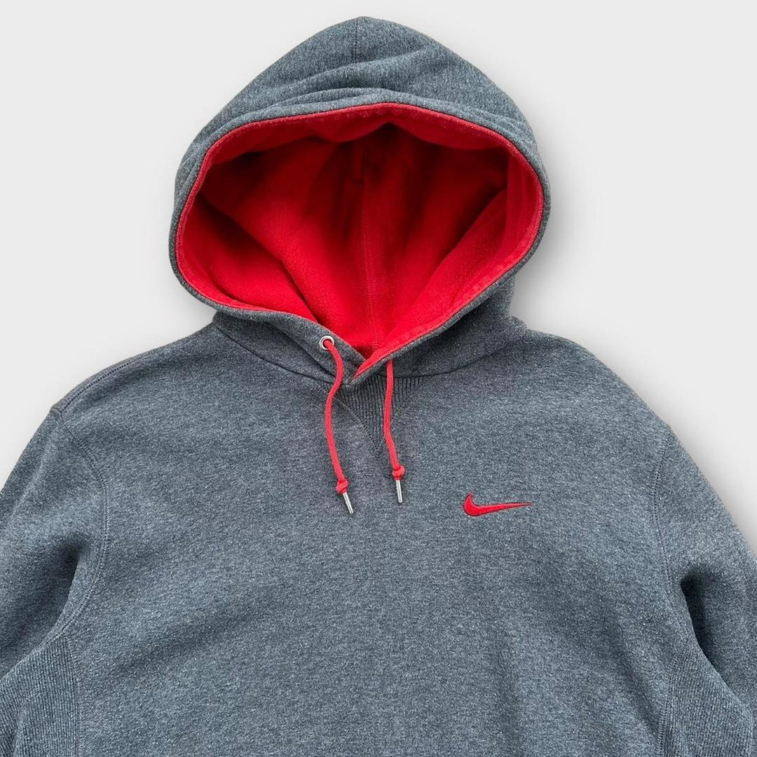 Nike - Sweat à capuche avec virgule - Gris - moyen