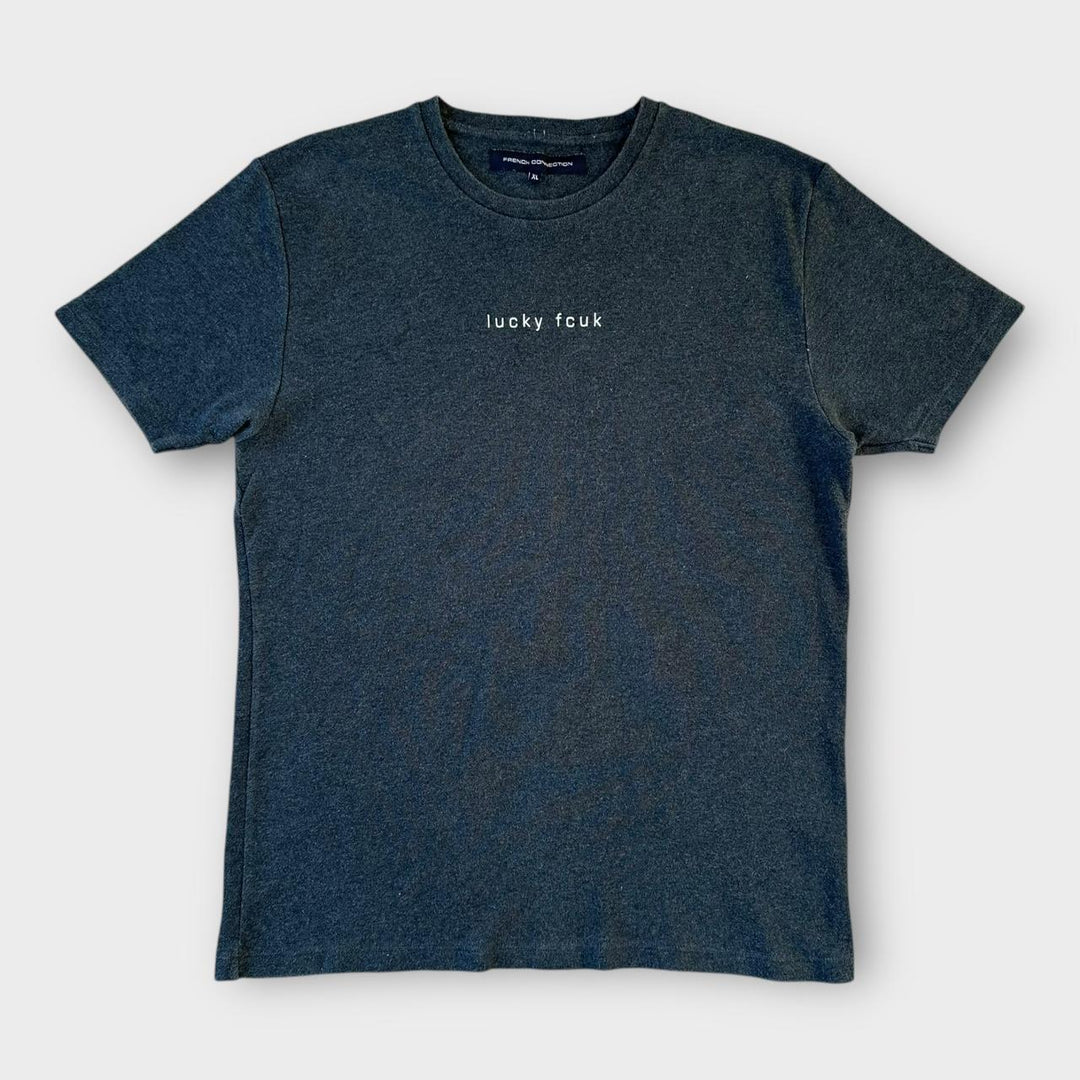 T-shirt à slogan French Connection - XL (convient à moyen)