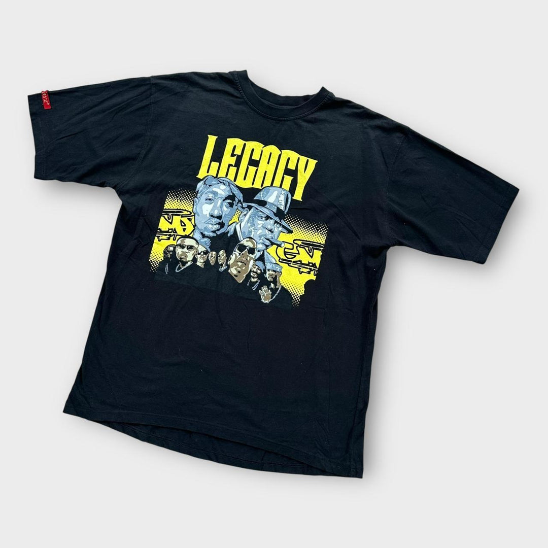 T-shirt graphique vintage Tupac & Biggie - XL