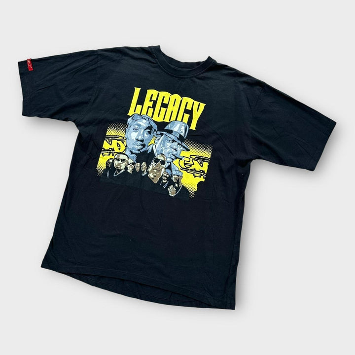 T-shirt graphique vintage Tupac & Biggie - XL