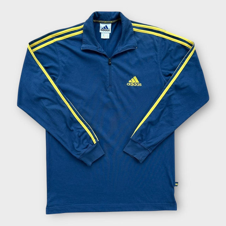 Sweat-shirt Adidas quart zip - petit
