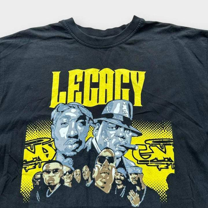 T-shirt graphique vintage Tupac & Biggie - XL