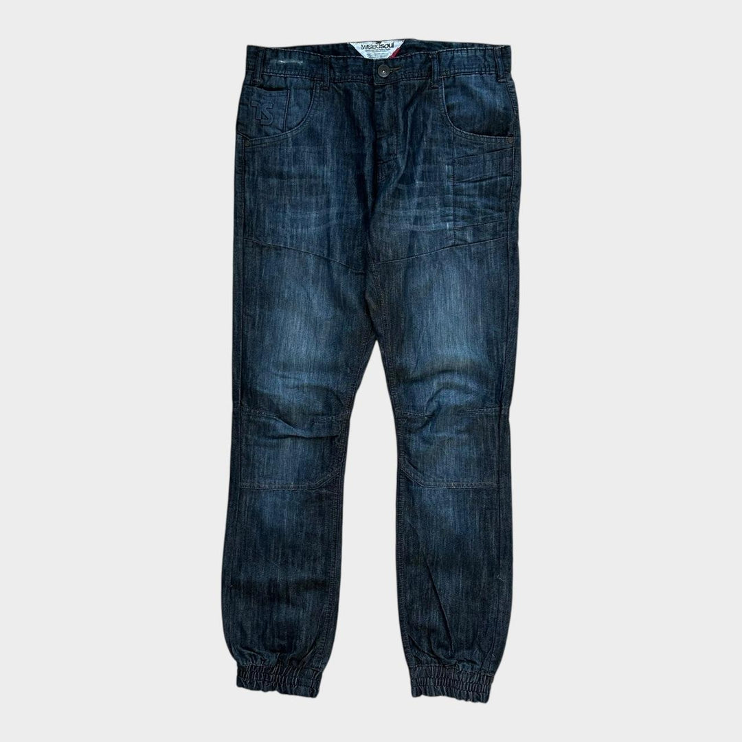 Jean en denim torsadé Y2K - 36x32