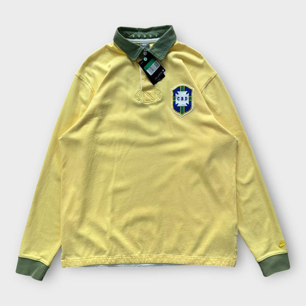 maillot de rugby Nike Brésil vintage - XL