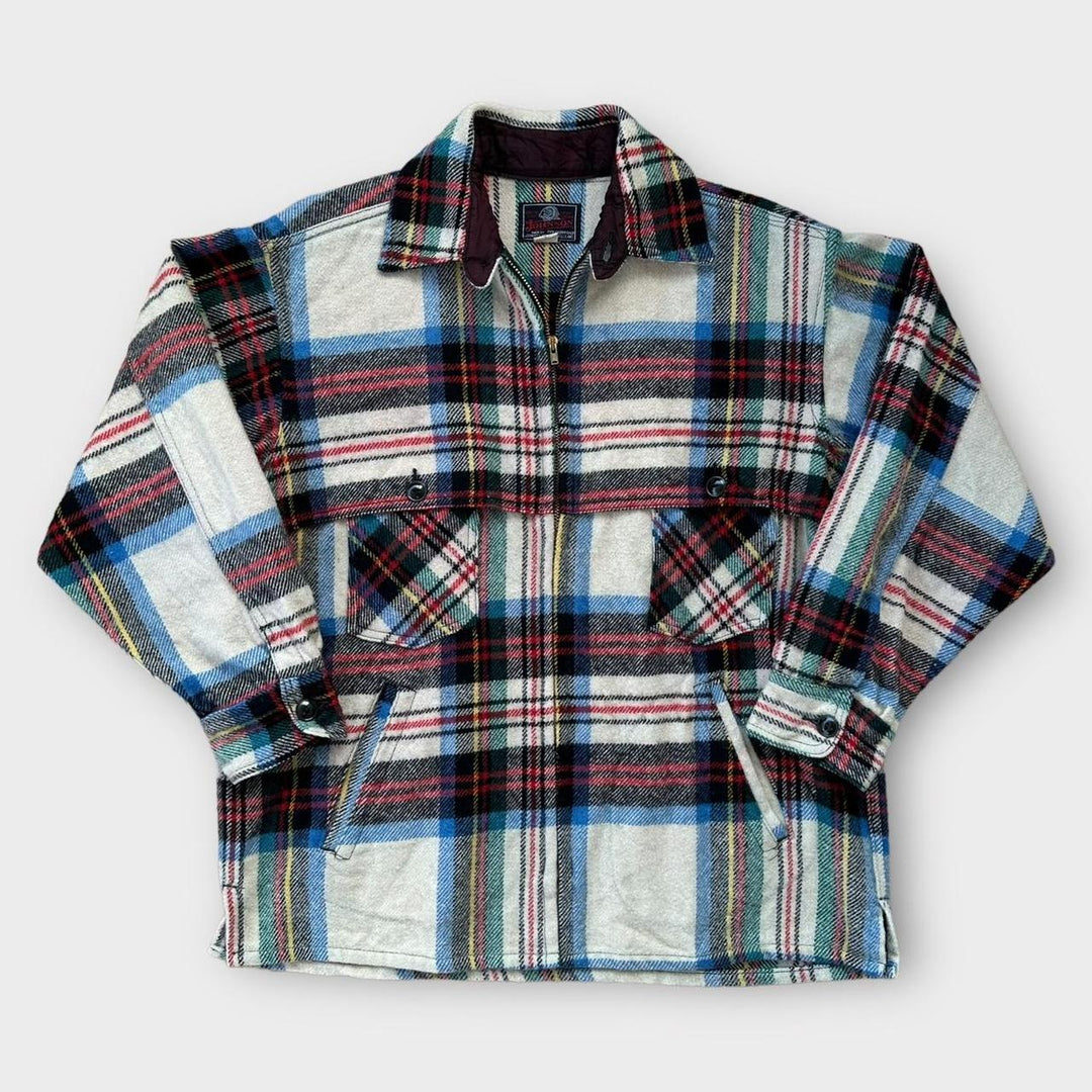 Veste en flanelle de laine Johnson Woollen Mills - Grand