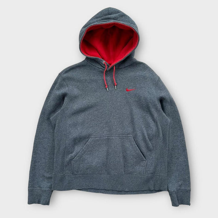 Nike - Sweat à capuche avec virgule - Gris - moyen