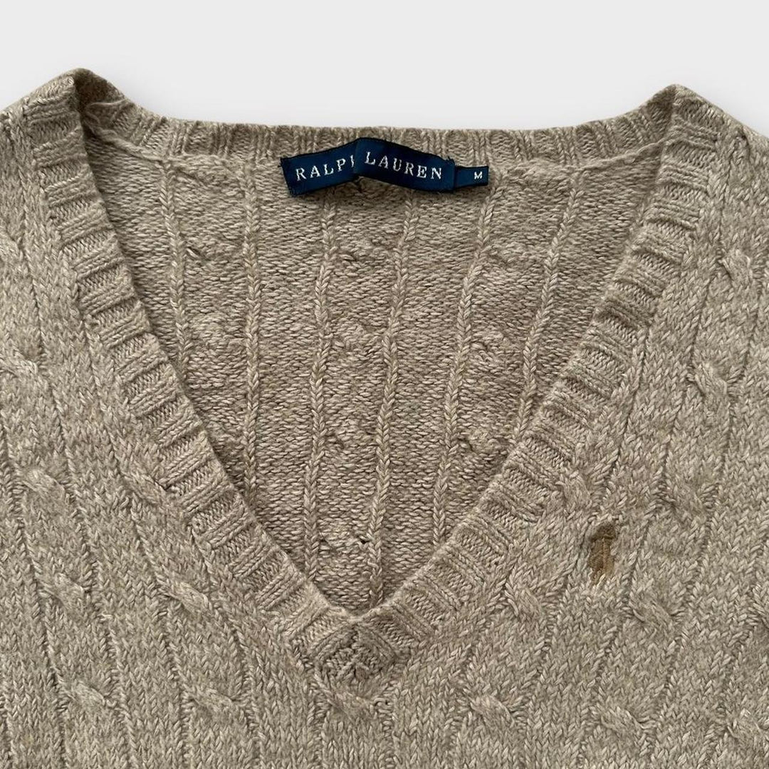 Tricot torsadé Ralph Lauren - moyen femme