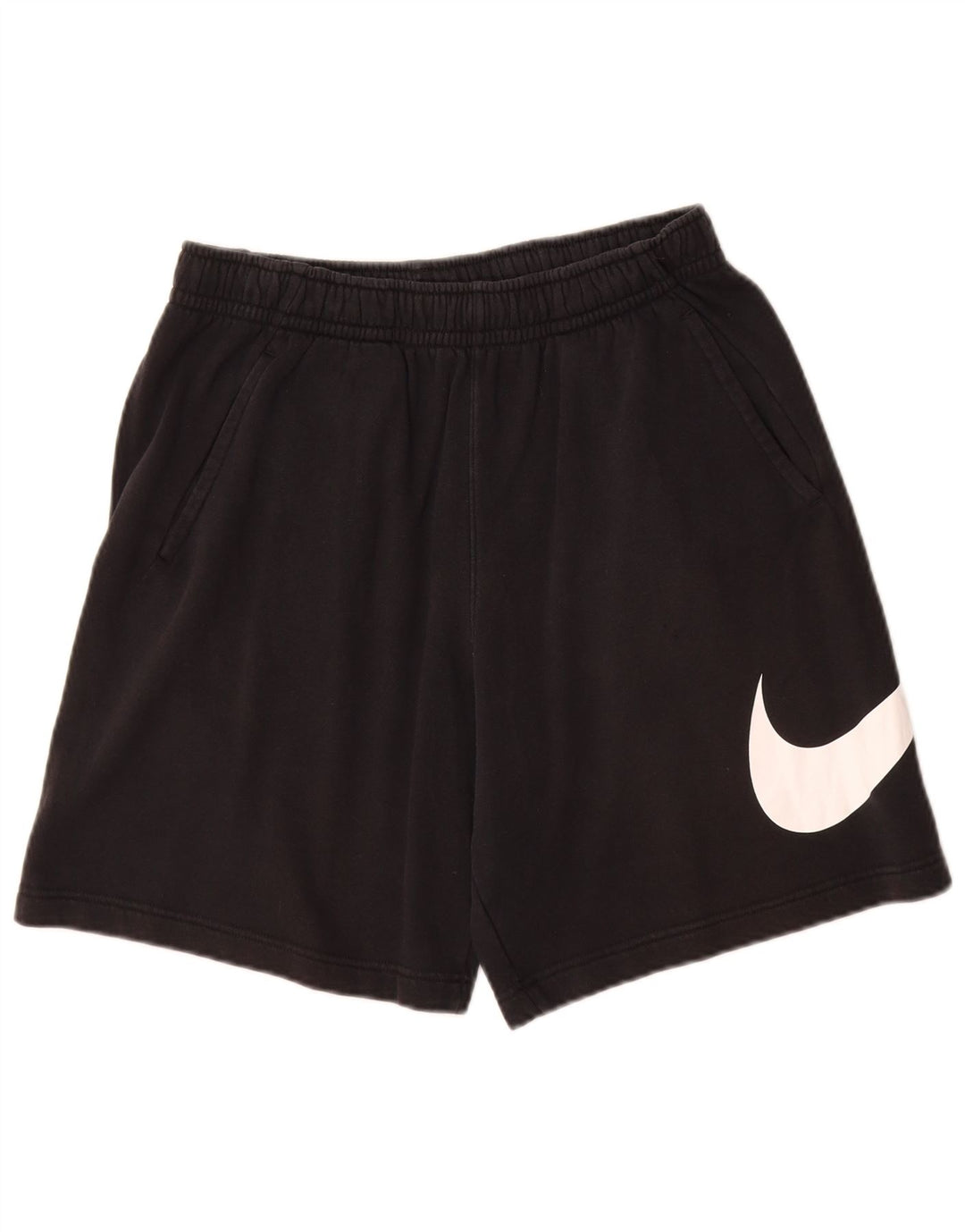 Nike Short de sport graphique pour homme Petit coton noir
