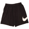 Nike Short de sport graphique pour homme Petit coton noir