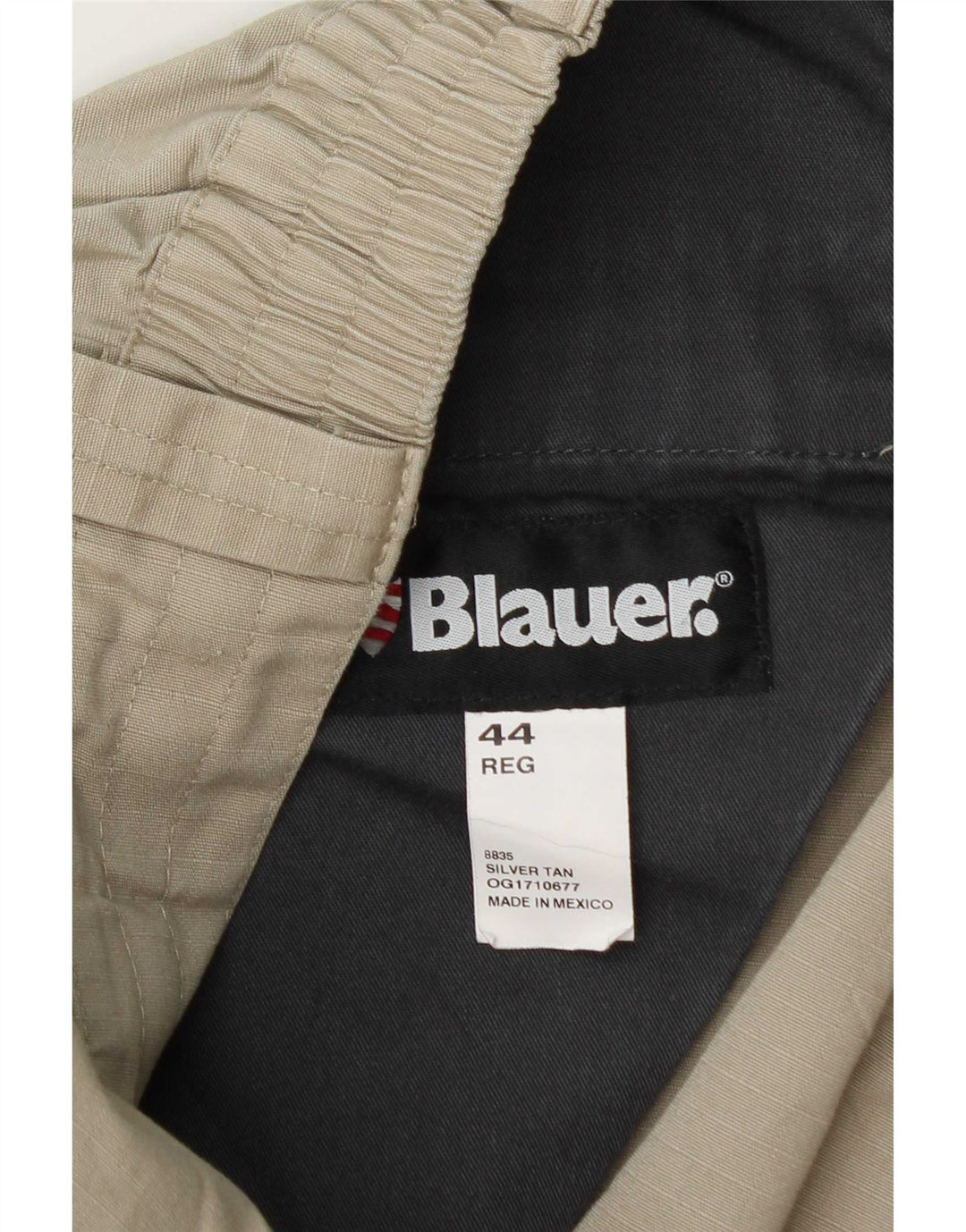 Blauer Pantalon Cargo Droit Homme W44 L28 Vert Polyester