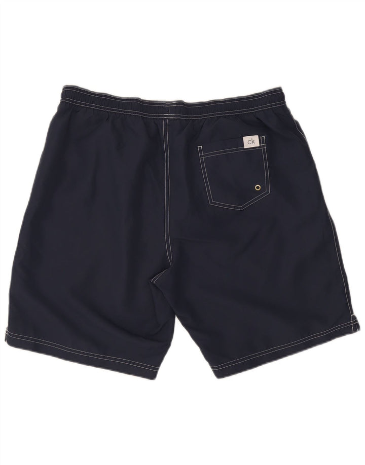 Calvin Klein Short de bain homme XL bleu marine polyester