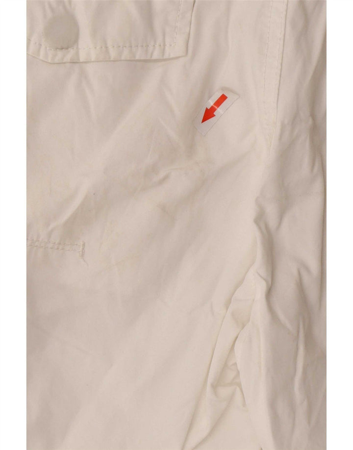 Calvin Klein Short Cargo W32 Homme Blanc Moyen Coton