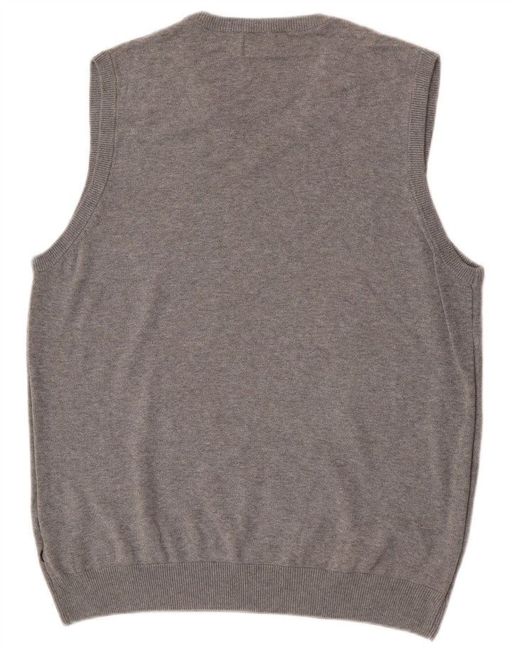 MARKS & SPENCER Débardeur Blue Harbour Vest pour homme UK 38/40 Gris moyen