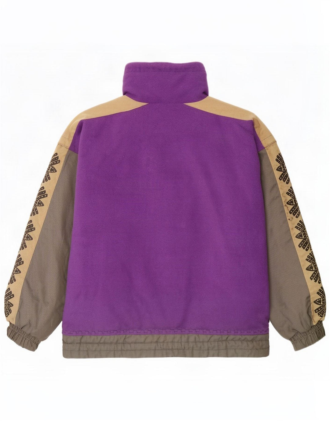 Tonini Veste de ski surdimensionnée pour homme UK 38 Violet moyen Colourblock
