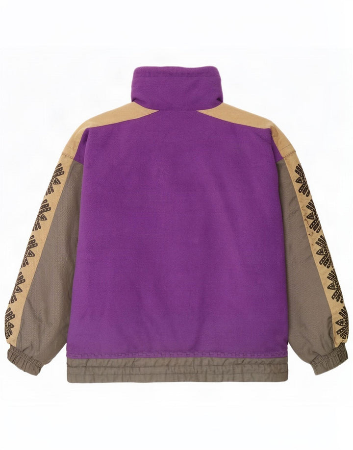 Tonini Veste de ski surdimensionnée pour homme UK 38 Violet moyen Colourblock