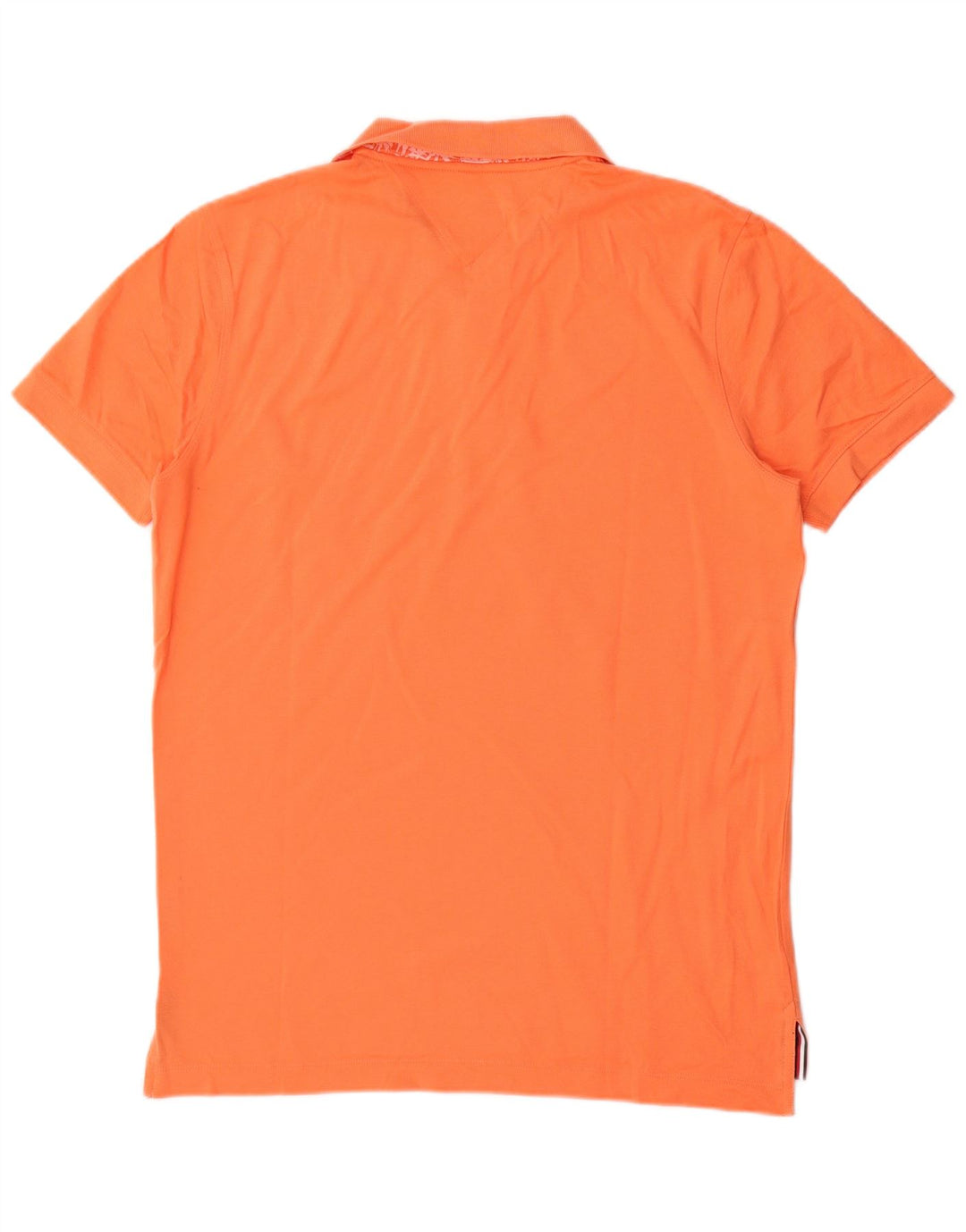Tommy Hilfiger Polo coupe classique pour homme, petit, orange