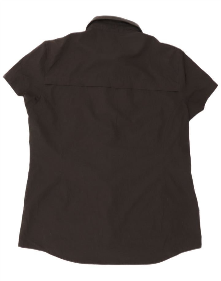 Mountain Warehouse Chemise à manches courtes pour femme UK 16 Large Noir Polyester