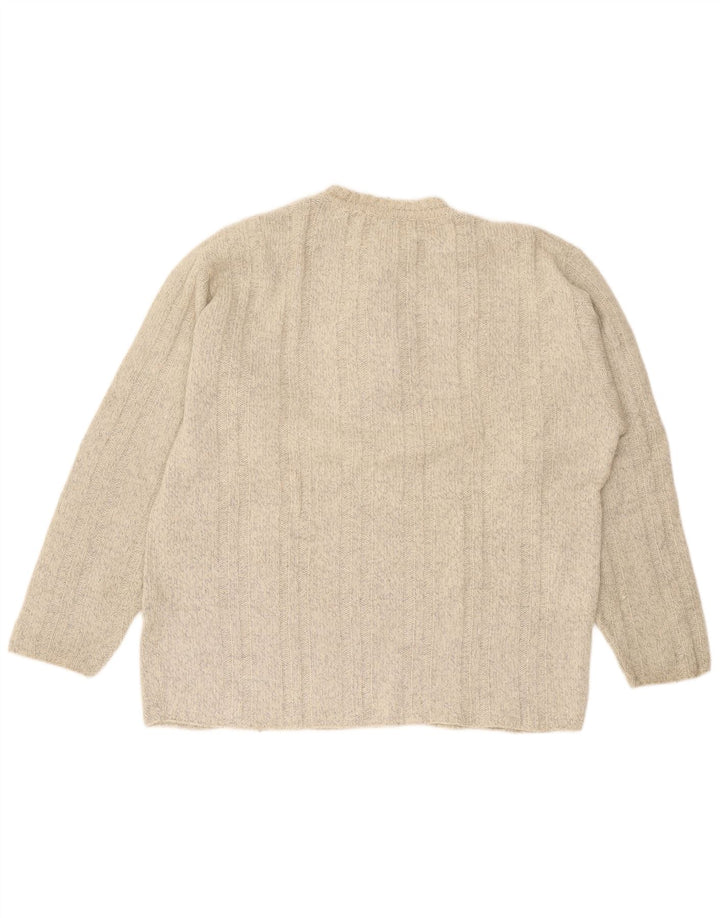 Foxhound Pull col rond homme XL laine beige