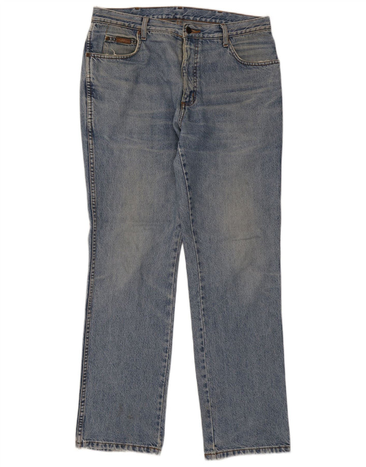 Wrangler Jean Droit Texas Homme W35 L32 Bleu Coton