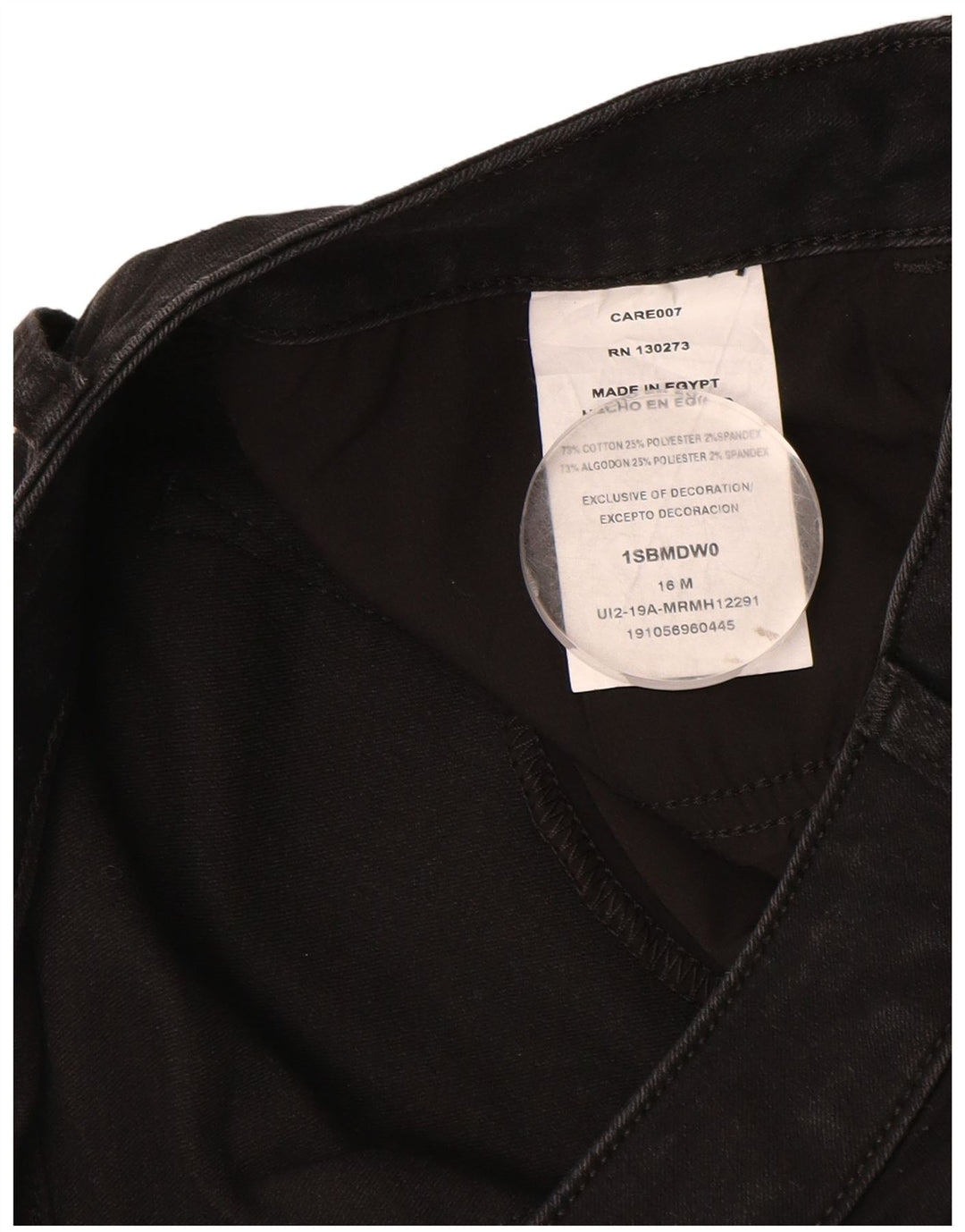 Lee Jean bootcut taille moyenne pour femme US 16 2XL W36 L32 coton noir