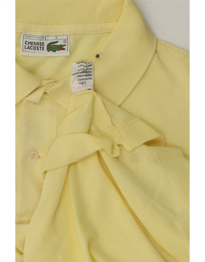 Lacoste Polo Homme Taille 5 XL Jaune Coton