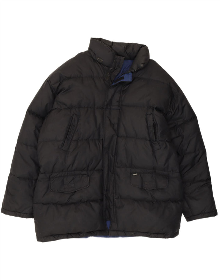 Lee Veste matelassée pour homme UK 40 Large Noir Polyester