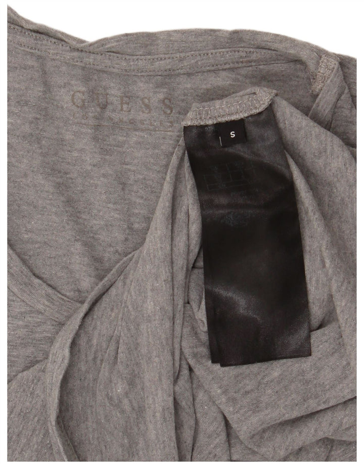 Guess T-shirt graphique pour femme UK 8 Small Gris