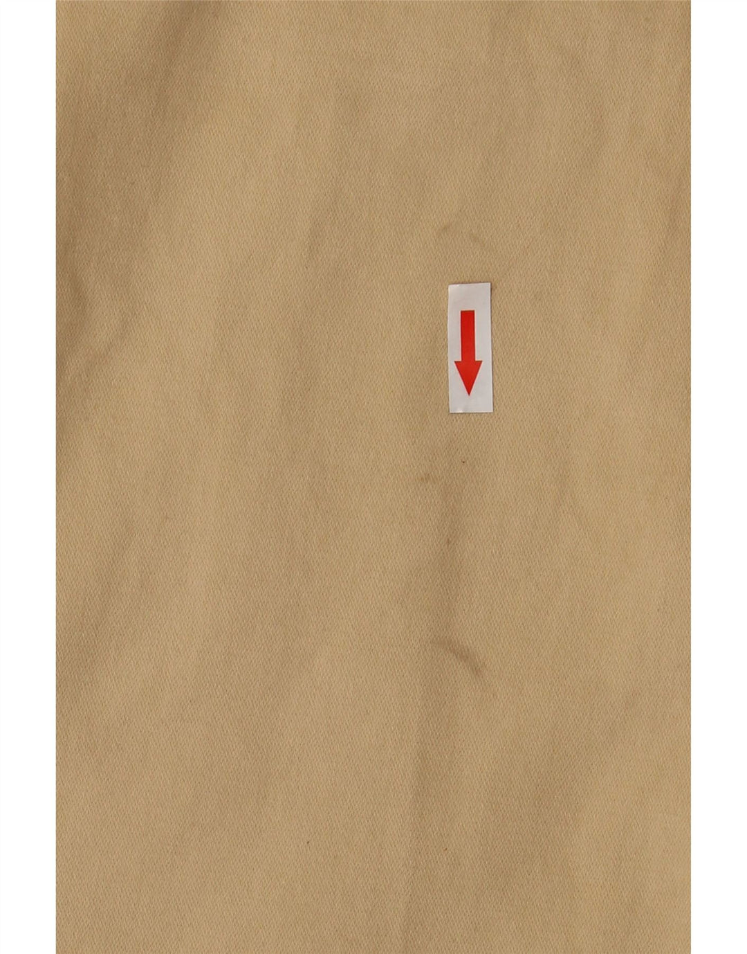 TOMMY HILFIGER Pantalon décontracté droit pour homme W34 L32 Beige Coton