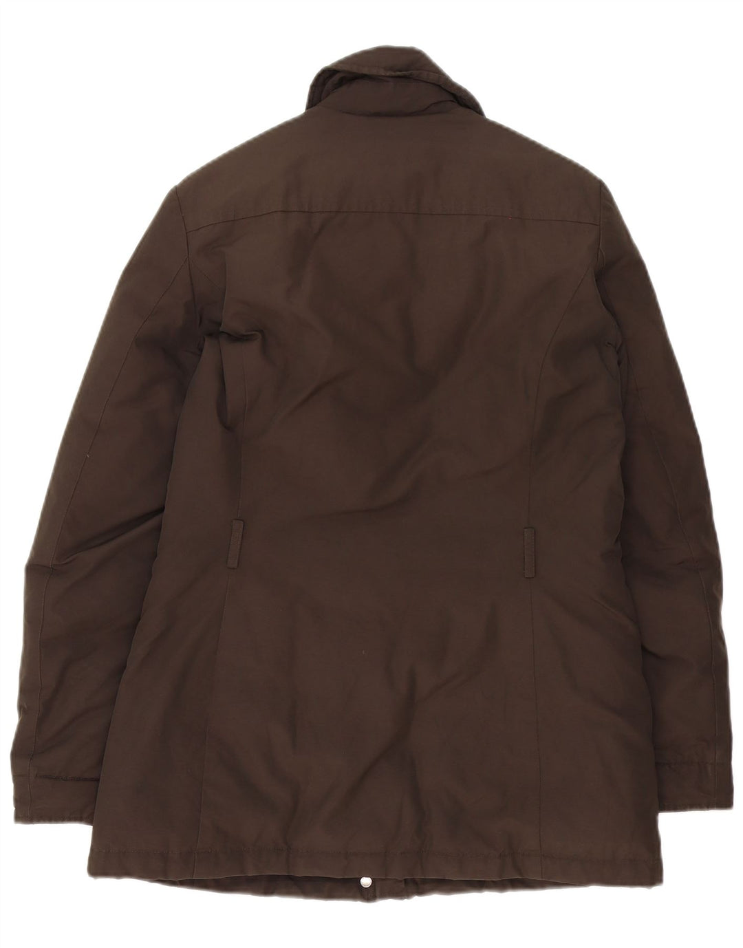 Woolrich Veste matelassée pour femme UK 14 Large Marron Polyester