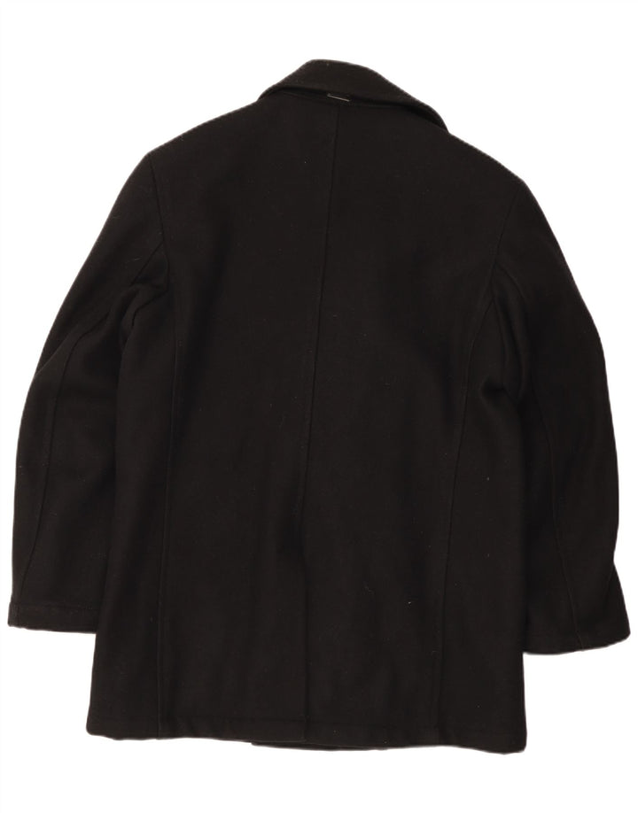 Gas Manteau double boutonnage pour homme UK 40 Large Noir