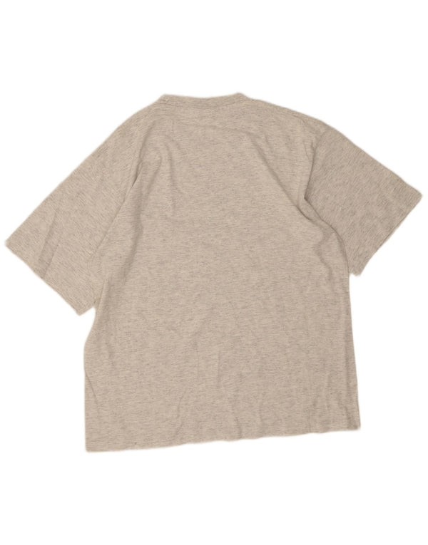 Champion T-Shirt Homme Haut Large Gris Moucheté