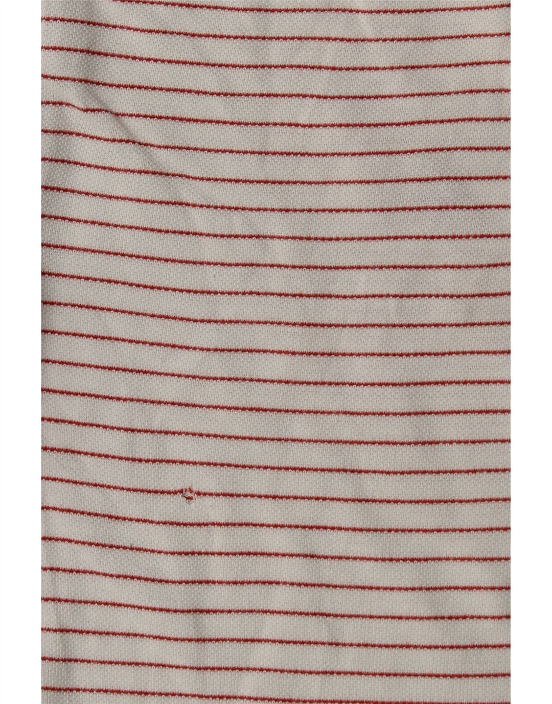 LEVI'S Polo Homme Blanc Moyen Rayure Fine