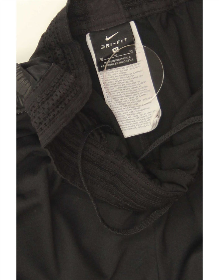 Pantalon de survêtement Nike Dri Fit pour femme UK 12 Polyester noir moyen
