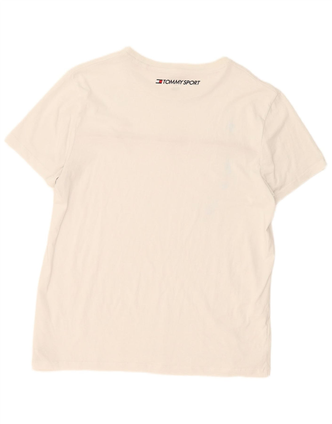 Tommy Hilfiger T-Shirt Homme Grand Blanc Coton