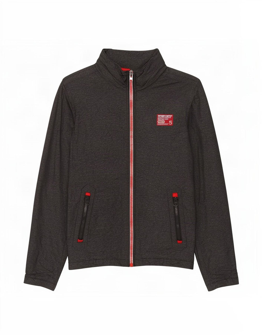 Superdry Veste coupe-vent pour hommes UK 36 Small Grey Nylon