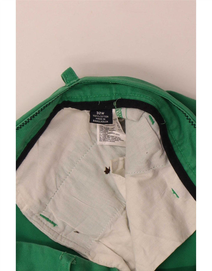 Nautica Short Chino Homme W32 Coton Vert Moyen
