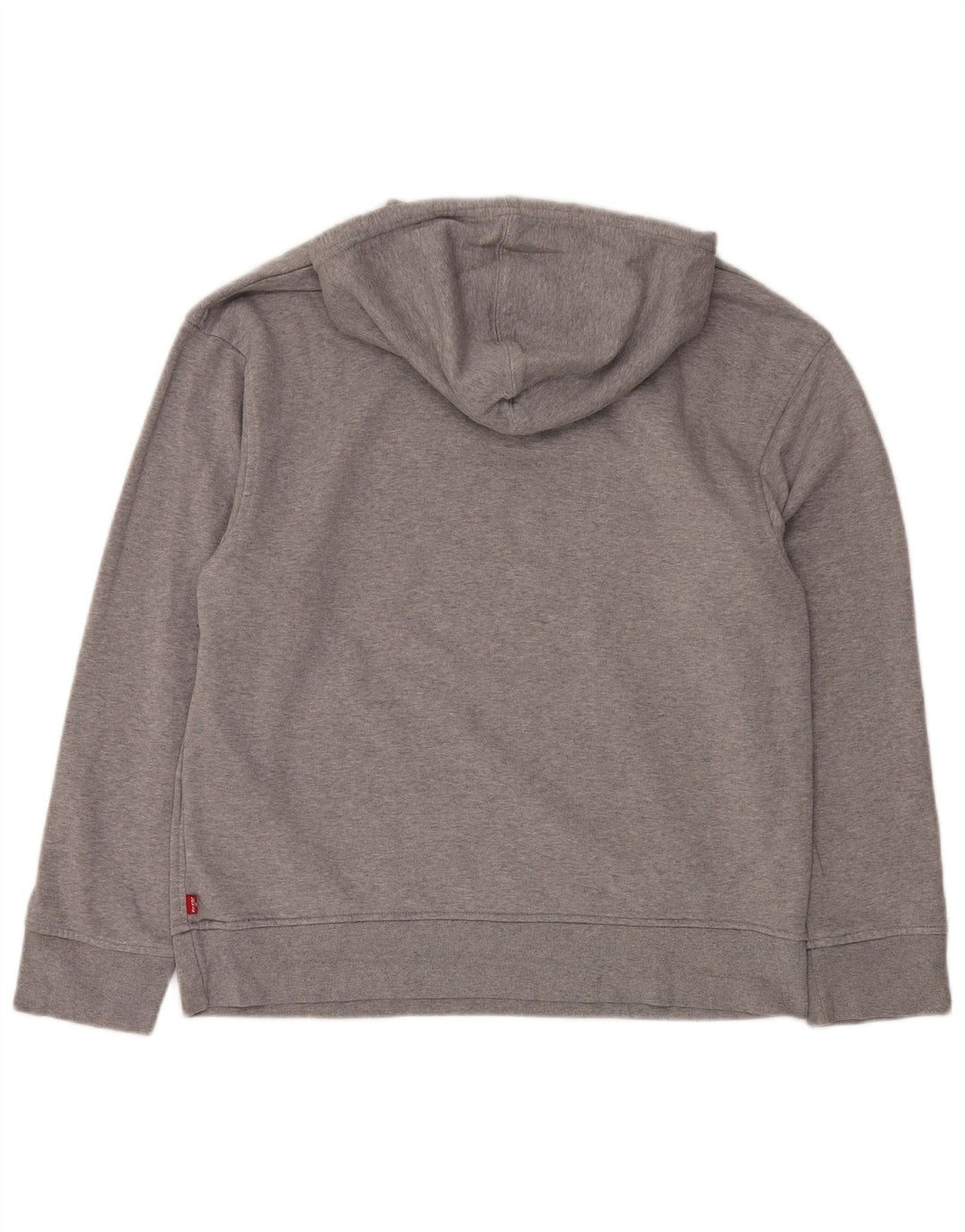 LEVI'S Pull à Capuche Relaxed Graphic Homme Gris Moyen Coton