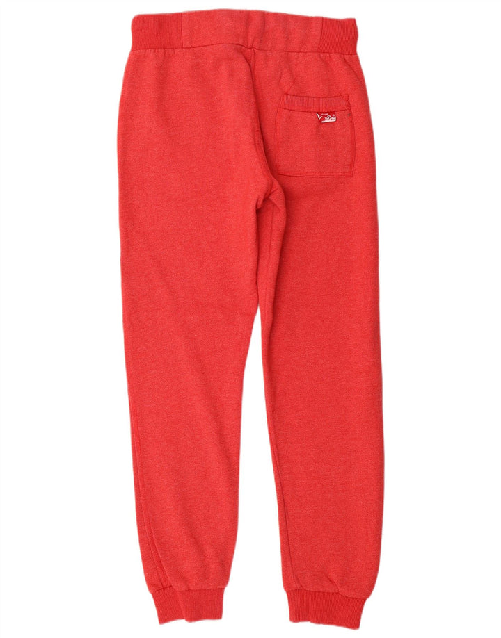 SUPERDRY Pantalon de Survêtement Graphique Homme Joggers Petit Rouge Coton