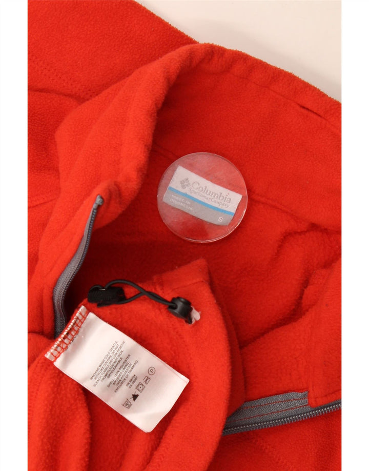 Columbia Veste polaire homme UK 36 Small Rouge Polyester