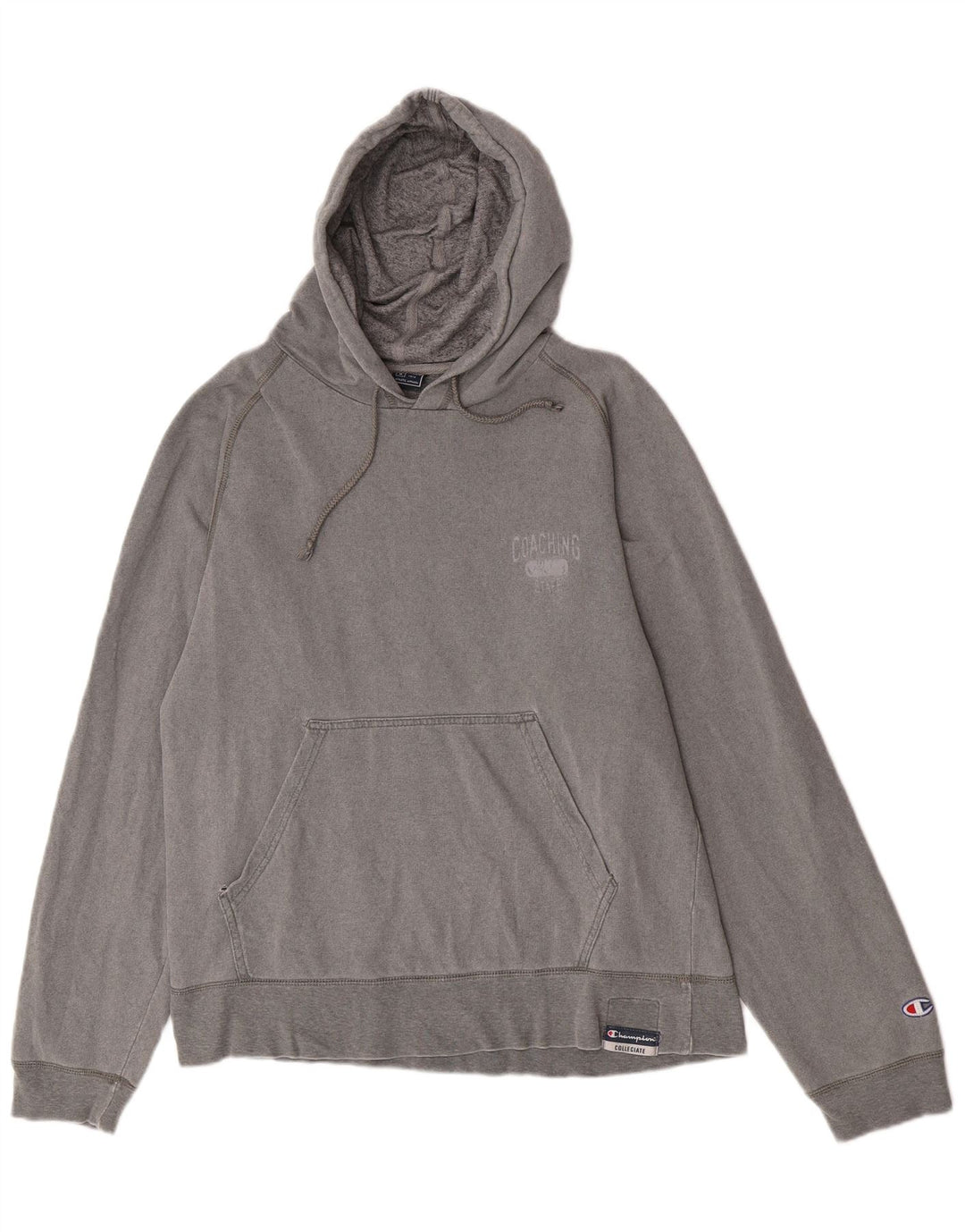 Vagabond Pull à capuche homme gris moyen coton