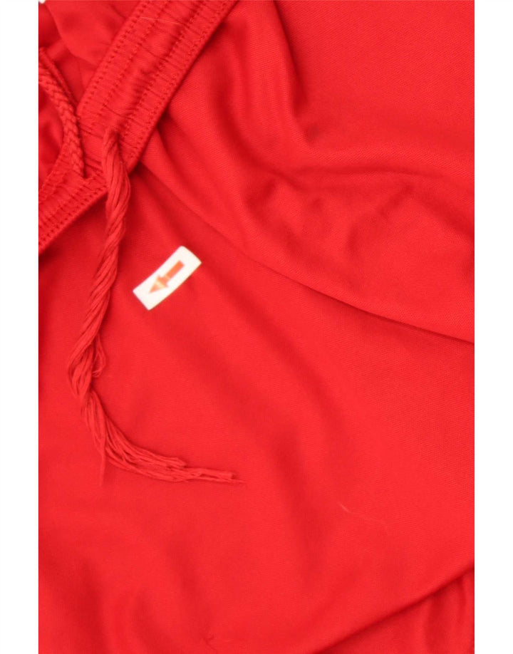 Adidas Short de sport Climalite pour homme, petit, rouge, polyester