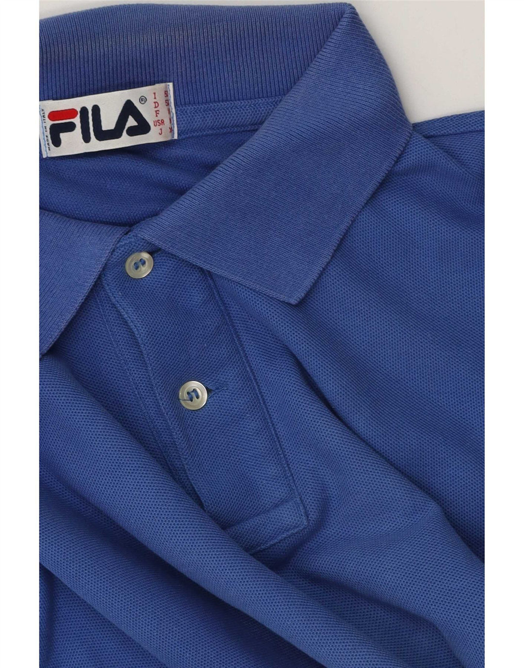 Fila Polo Homme IT 50 Bleu Moyen