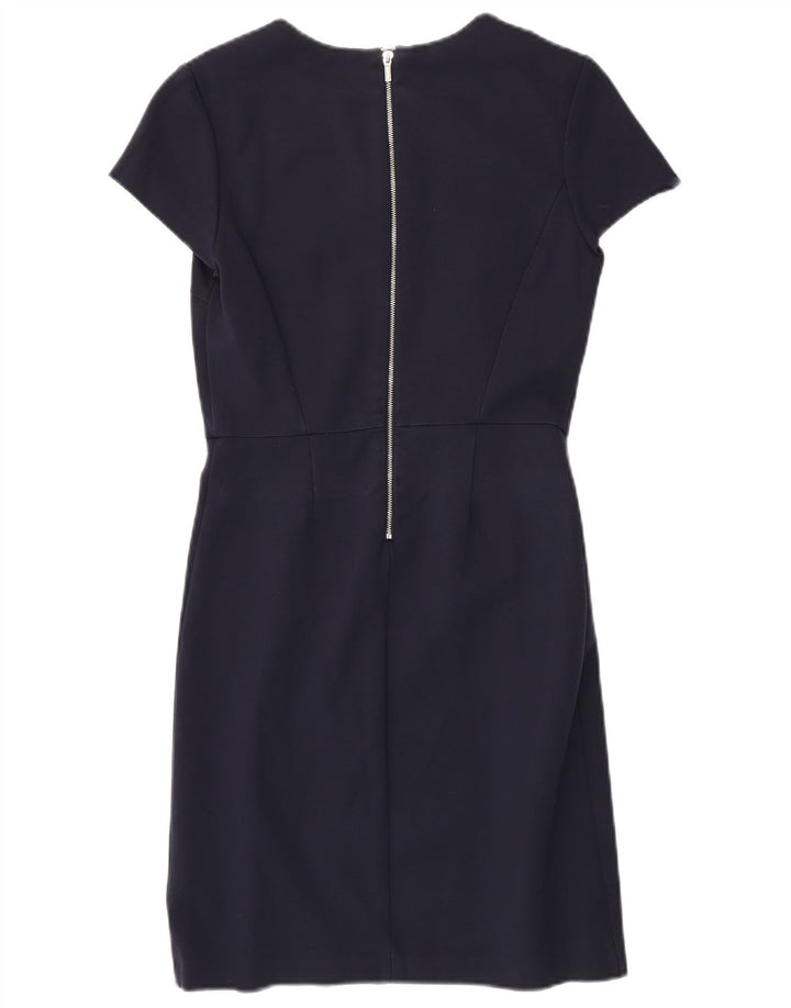 Tommy Hilfiger Robe fourreau pour femme US 4 Small Bleu marine Viscose