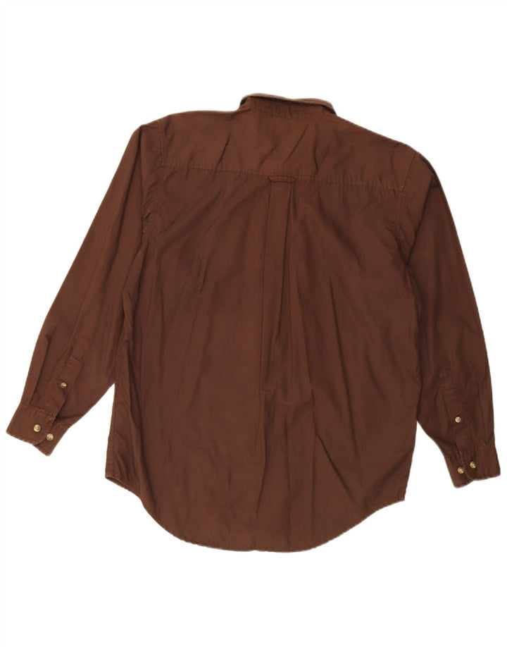 Lee Chemise Homme Small Marron Coton