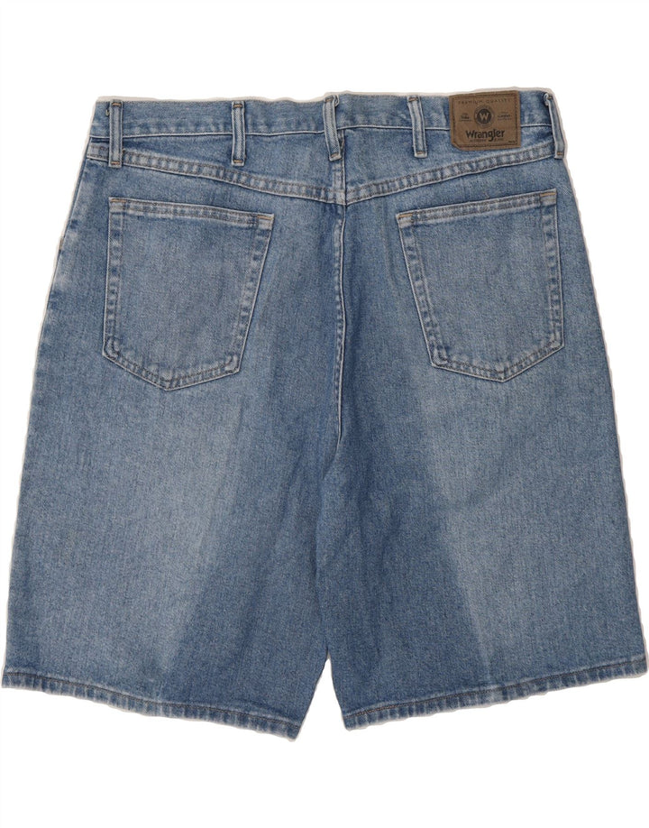 WRANGLER Mens Denim Shorts W38 XL  Blue Cotton Vintage Wrangler and Second-Hand Wrangler from Messina Hembry 