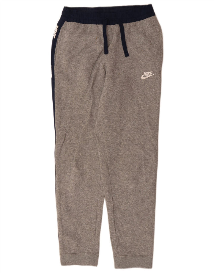 NIKE Pantalon de survêtement pour garçon 12-13 ans Large Gris Colorblock