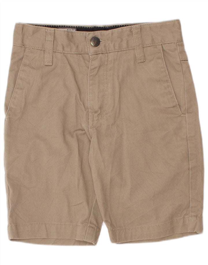 Volcom Short Chino Garçon 7-8 Ans W22 Coton Beige