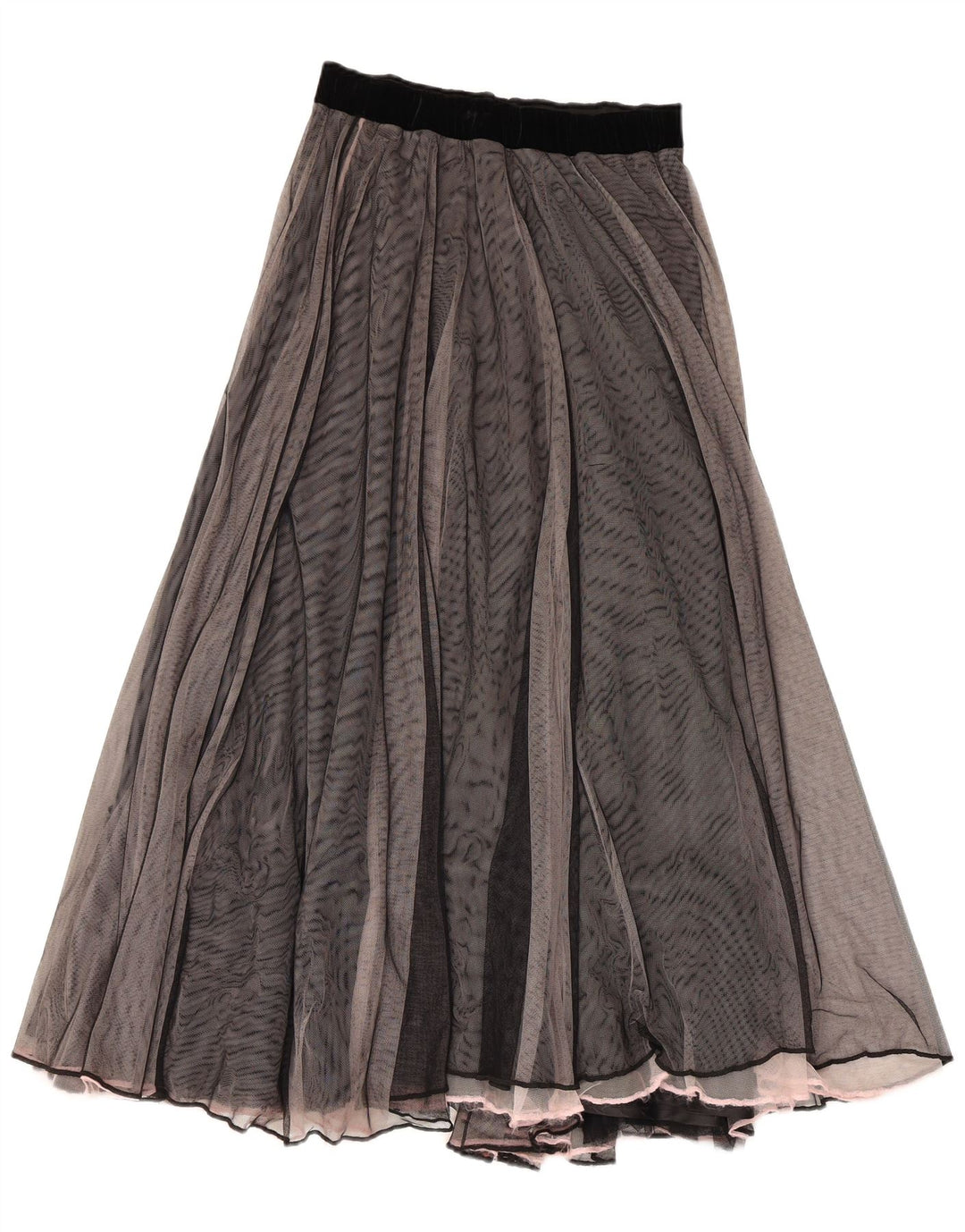 GABI LAUTON Jupe évasée Femme EU 40 Medium W28 Noir Polyester