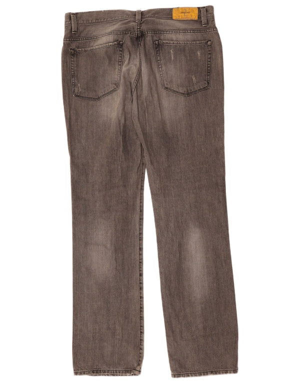 Zara Jean droit homme EU 38 Small W38 L35 gris coton