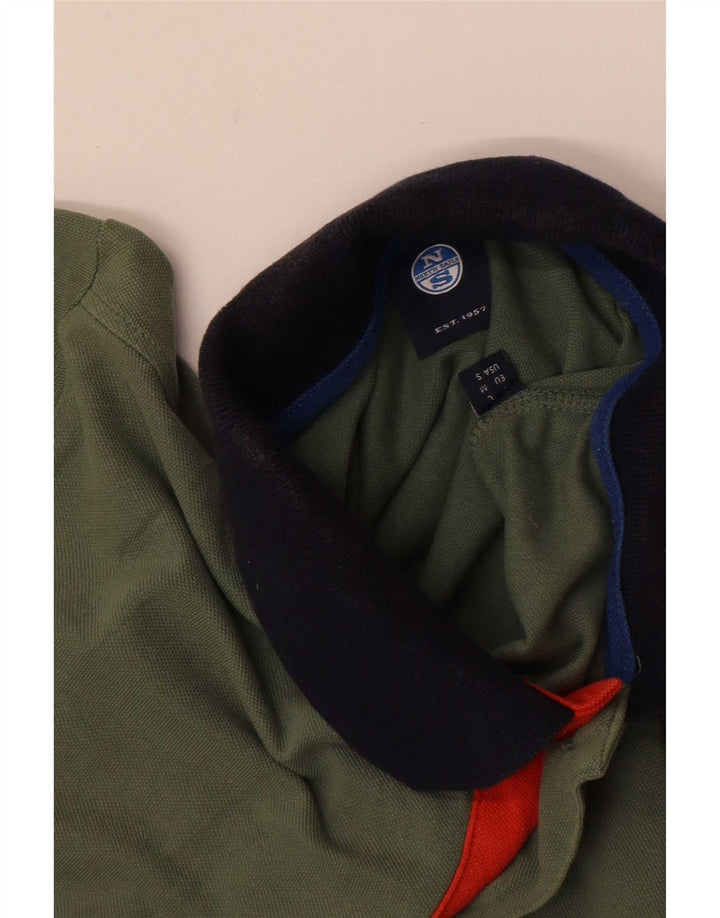 North Sails Polo Homme Petit Kaki